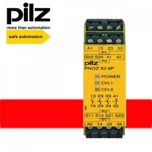 رله PILZ مدل PNOZ X2.8P کد 777301