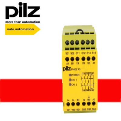 رله PILZ مدل PNOZ X3 24VAC 24VDC 3n/o 1n/c 1so کد 774310